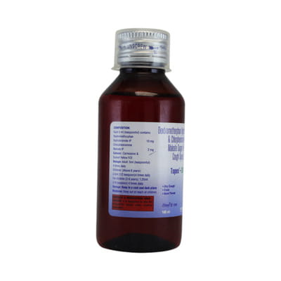 Topex Dx Sugar Free Bottle Of 100ml Syrup