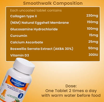 Smoothwalk Bottle Of 90 Tablets