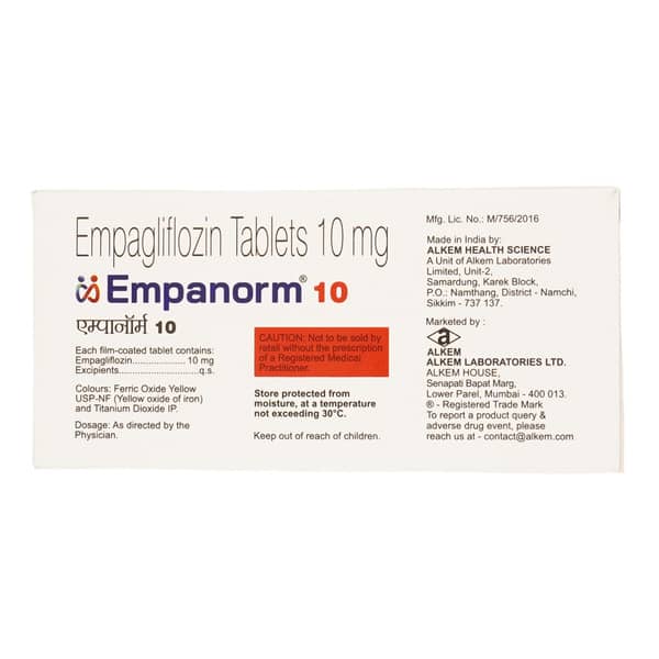 Empanorm 10mg Strip Of 10 Tablets