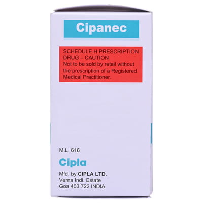 Cipanec Bottle Of 30 Tablets