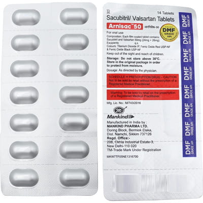 Arnisac 50mg Strip Of 14 Tablets