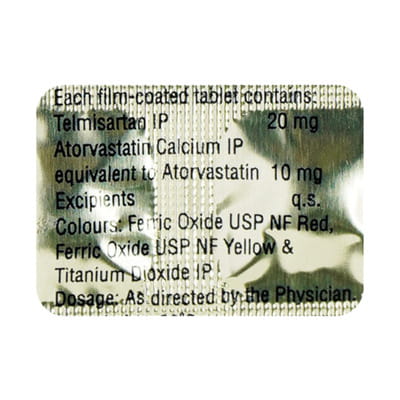 Telista Plus 20mg Strip Of 15 Tablets