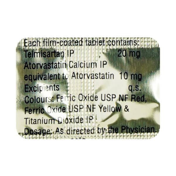 Telista Plus 20mg Strip Of 15 Tablets