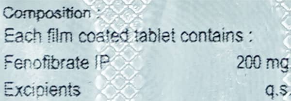 Finobrate 200mg Strip Of 10 Tablets