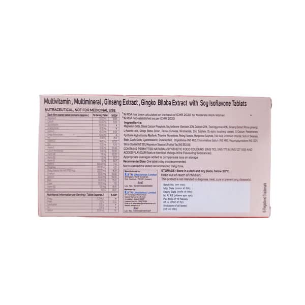 Maxum Women Strip Of 10 Tablets (Red)