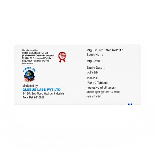 Uribus D Strip Of 10 Tablets