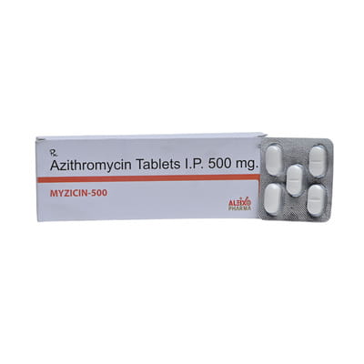 Myzicin 500mg Strip Of 5 Tablets