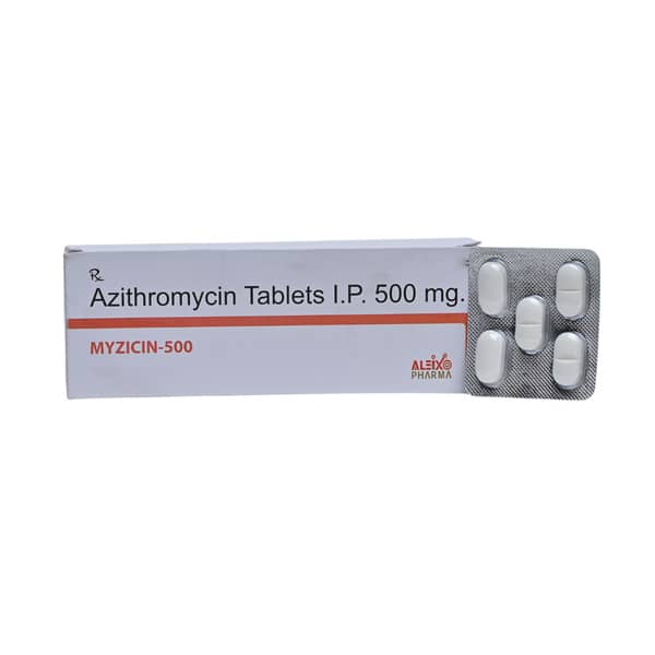 Myzicin 500mg Strip Of 5 Tablets