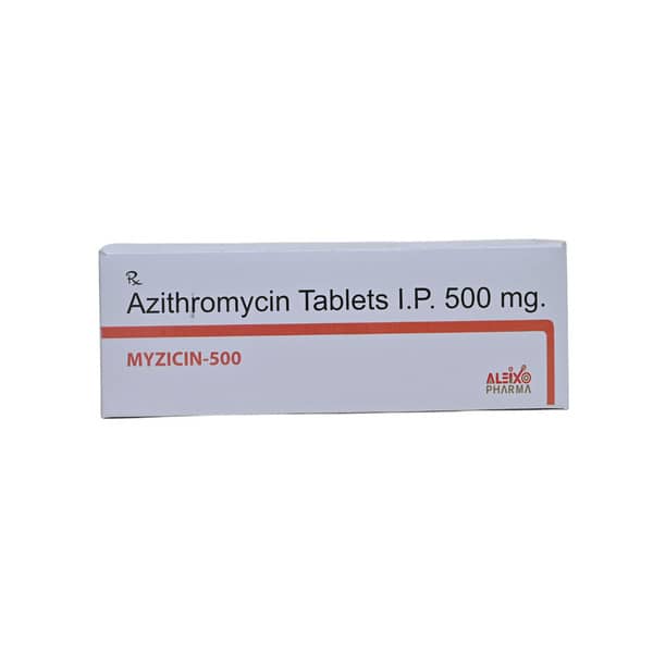 Myzicin 500mg Strip Of 5 Tablets