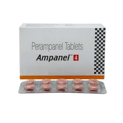 Ampanel 4mg Strip Of 10 Tablets