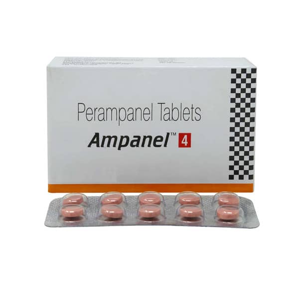 Ampanel 4mg Strip Of 10 Tablets