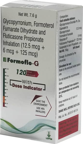 Formoflo G 120Md Box Of 7.6Gm Metered Dose Inhaler