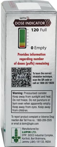 Formoflo G 120Md Box Of 7.6Gm Metered Dose Inhaler