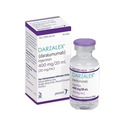Darzalex 400mg Vial Of 20ml Solution For Infusion