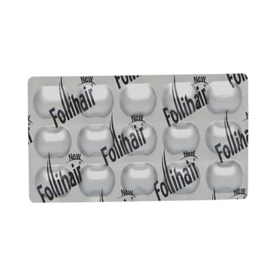 New Follihair Strip Of 15 Tablets