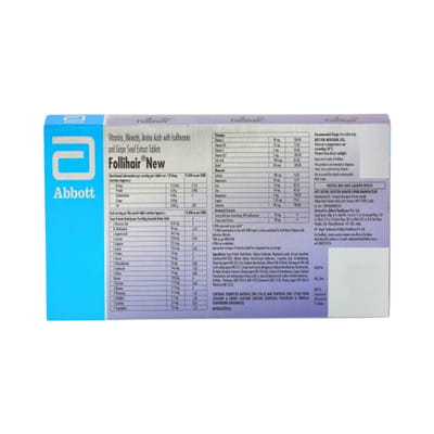 New Follihair Strip Of 15 Tablets