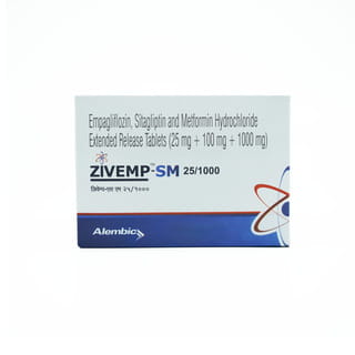 Zivemp Sm 25/1000mg Strip Of 10 Tablets