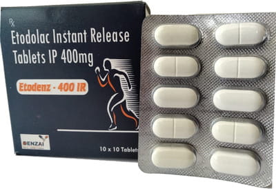 Etodenz 400mg Strip Of 10 Tablets