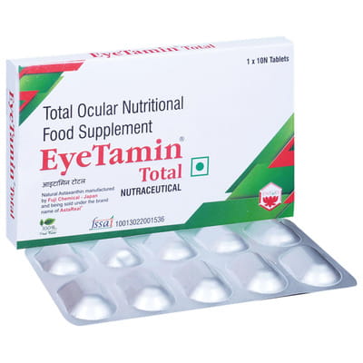 Eyetamin Total Strip Of 10 Tablets