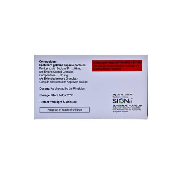 Pantozap D Strip Of 10 Capsules