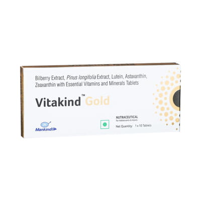 Vitakind Gold Strip Of 10 Tablets
