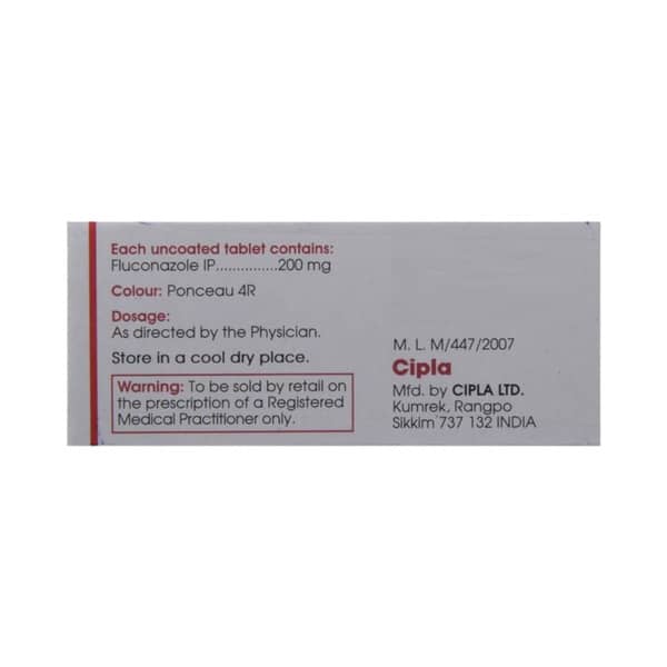 Forcan 200 Strip Of 4 Capsules