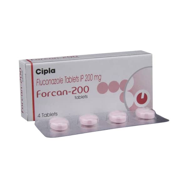 Forcan 200 Strip Of 4 Capsules
