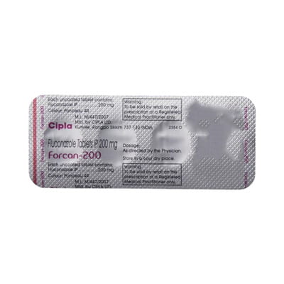 Forcan 200 Strip Of 4 Capsules