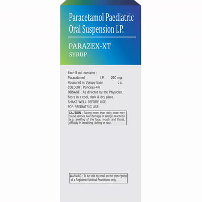 Parazex Xt Bottle Of 60ml Syrup