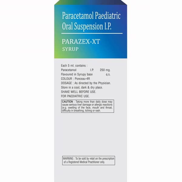 Parazex Xt Bottle Of 60ml Syrup