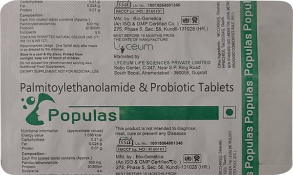 Populas Strip Of 10 Tablets