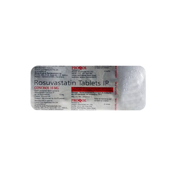 Conchol 10mg Strip Of 10 Tablets