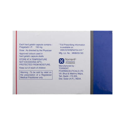 Pegabanyl 150mg Strip Of 10 Capsules