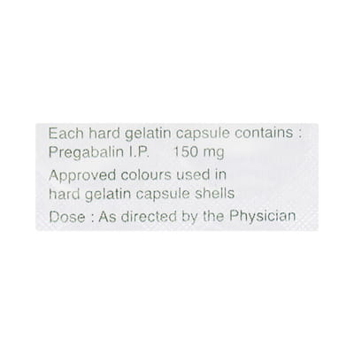 Pegabanyl 150mg Strip Of 10 Capsules