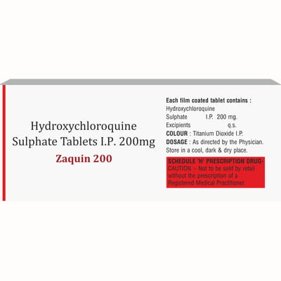 Zaquin 200mg Strip Of 10 Tablets