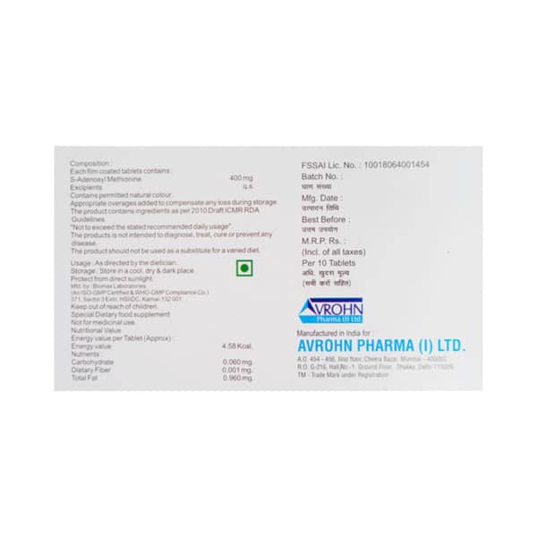 Triosam 400Mg Strip Of 10 Tablets