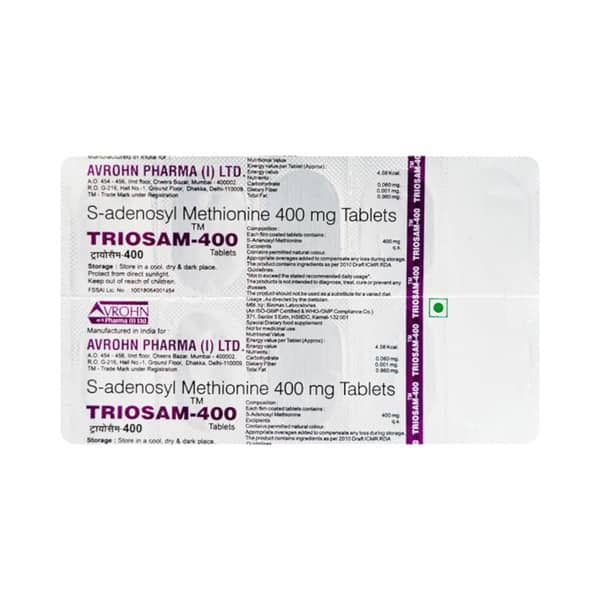 Triosam 400Mg Strip Of 10 Tablets