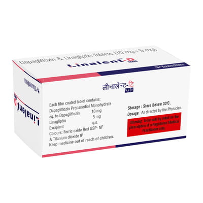 Linalent D 5/10mg Strip Of 10 Tablets