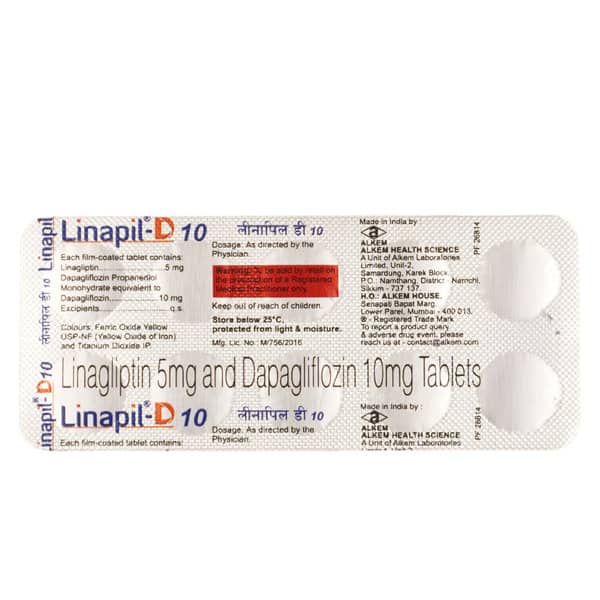 Linapil D 10mg Strip Of 10 Tablets