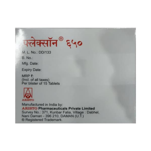 Flexon 650 Tablet
