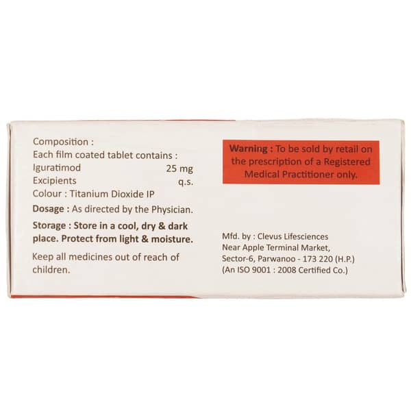 Igutoid 25mg Strip Of 10 Tablets