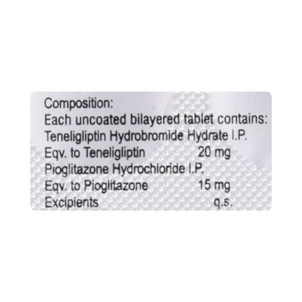 Tendia P Strip Of 15 Tablets