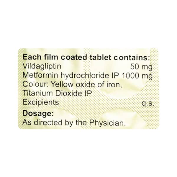 Vildambic M 1000Mg Strip Of 15 Tablets