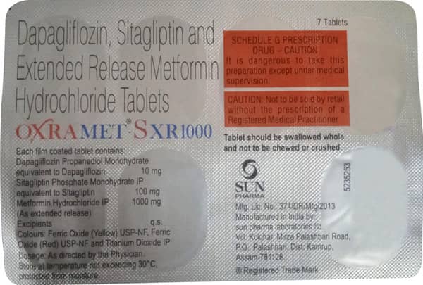 Oxramet S XR 1000 Tablet