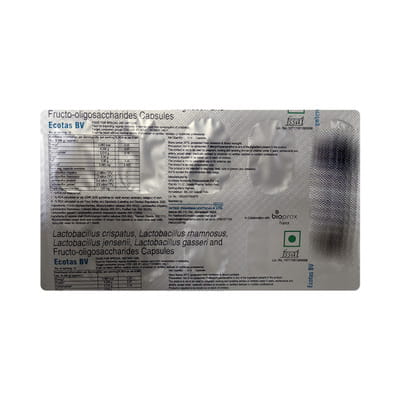 Ecotas Bv Strip Of 10 Capsules