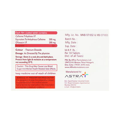 Ralicef O Strip Of 10 Tablets