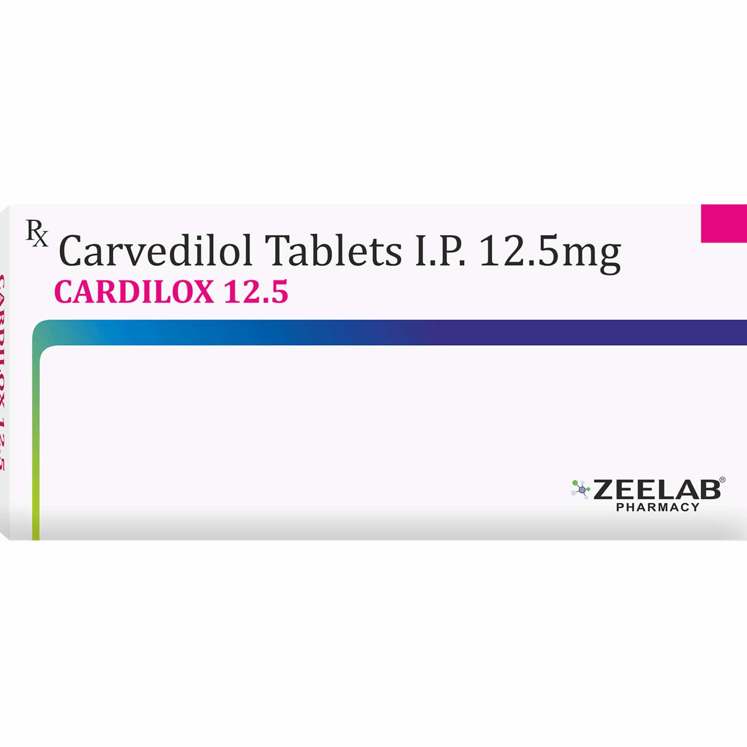 Cardilax Cardilox 12.5 MG Tablet (10): Uses, Side Effects, Price & Dosage ...