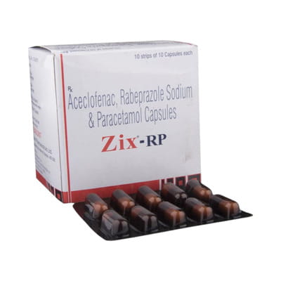 New Zix Rp Strip Of 10 Capsules