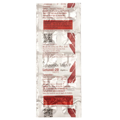 Lefunol 20mg Strip Of 10 Tablets