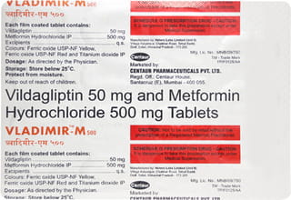 Vladimir M 500mg Strip Of 15 Tablets